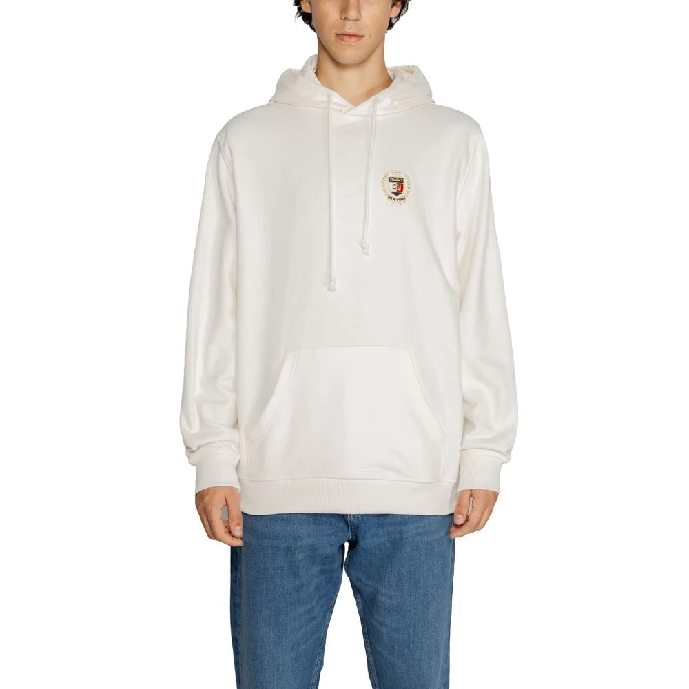 Tommy Hilfiger Jeans White Cotton Hoody
