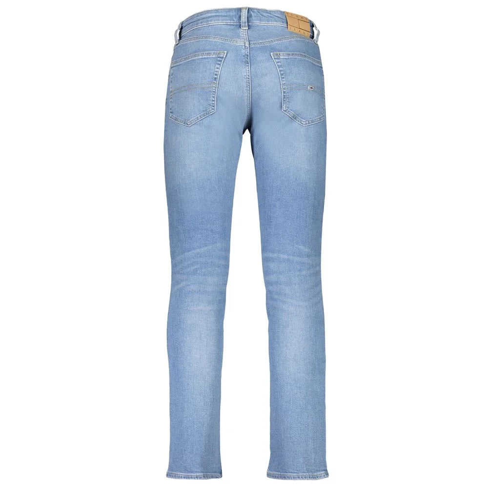 Tommy Hilfiger Light Blue Cotton Men Jeans - Jeans