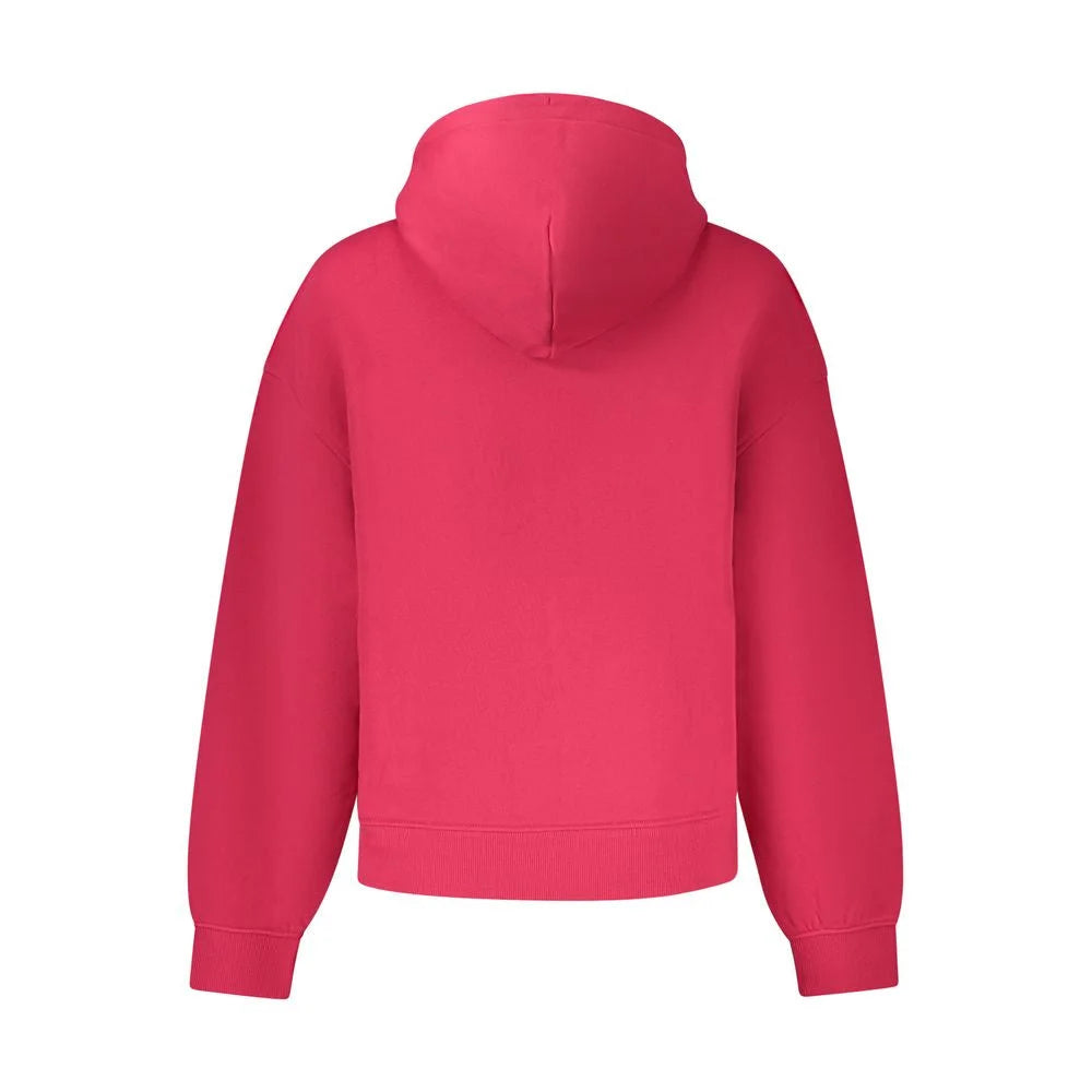 Tommy Hilfiger Pink Cotton Women Sweater - L - Hoodies