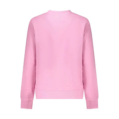 Tommy Hilfiger Pink Cotton Women Sweater - Sweatshirts