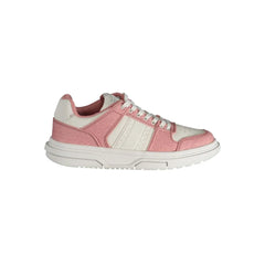 Tommy Hilfiger Pink Polyester Sneaker - Sneakers