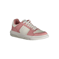 Tommy Hilfiger Pink Polyester Sneaker - Sneakers