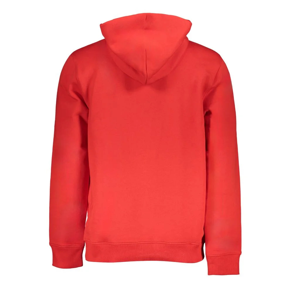 Tommy Hilfiger Red Cotton Men Sweater - Hoodies