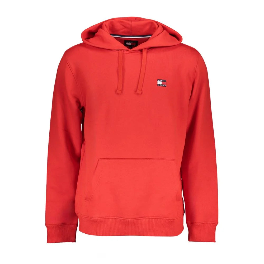 Tommy Hilfiger Red Cotton Men Sweater - Hoodies