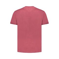 Tommy Hilfiger Red Cotton Men T-Shirt - T-Shirts