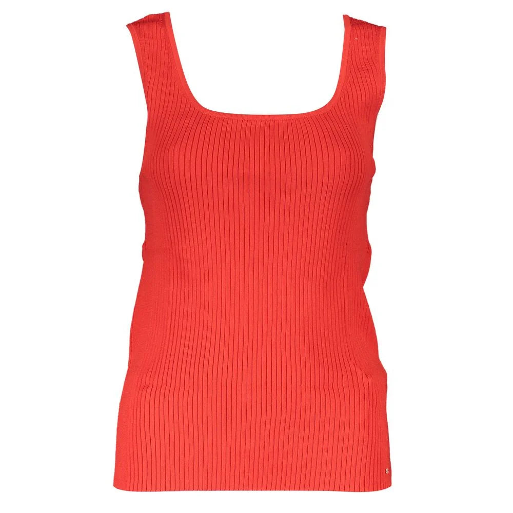 Tommy Hilfiger Red Modal Women Tank Top - S
