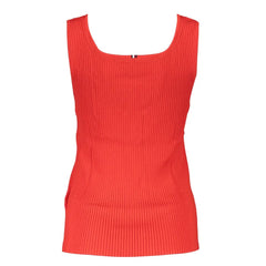 Tommy Hilfiger Red Modal Women Tank Top - S