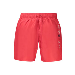 Tommy Hilfiger Red Polyester Swimwear - S - Swim Boxers