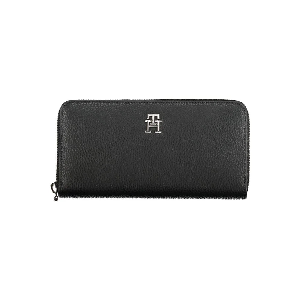 Tommy Hilfiger Sleek Black Multipurpose Wallet - Wallets