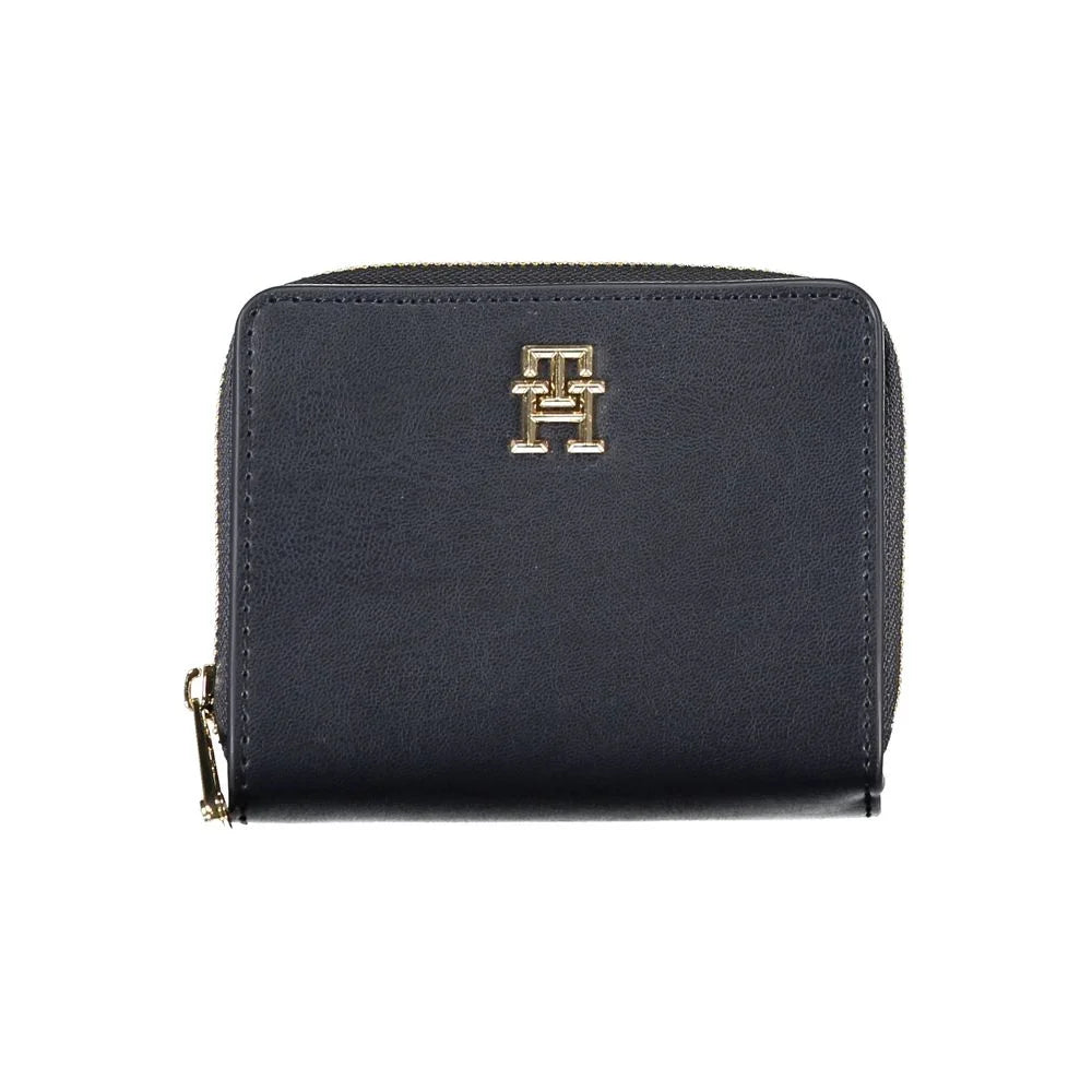 Tommy Hilfiger Sleek Blue Polyethylene Wallet - Wallets