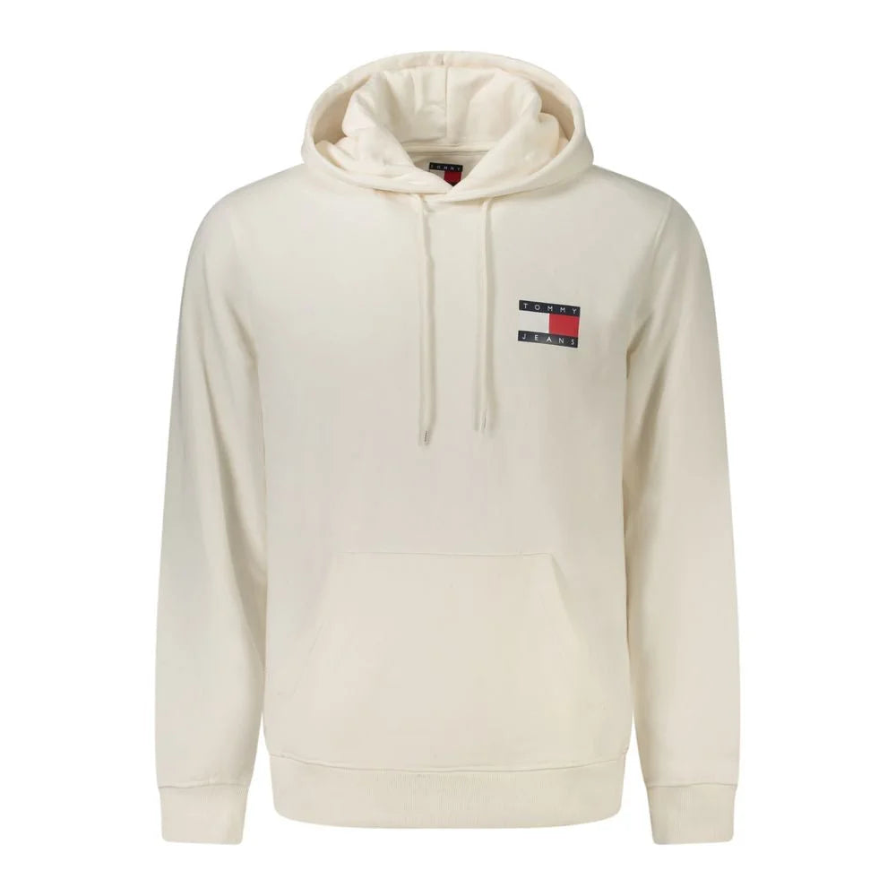 Tommy Hilfiger White Cotton Men Sweater