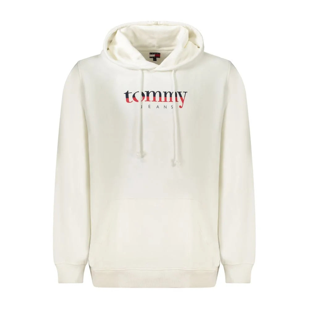 Tommy Hilfiger White Cotton Men Sweater - Hoodies