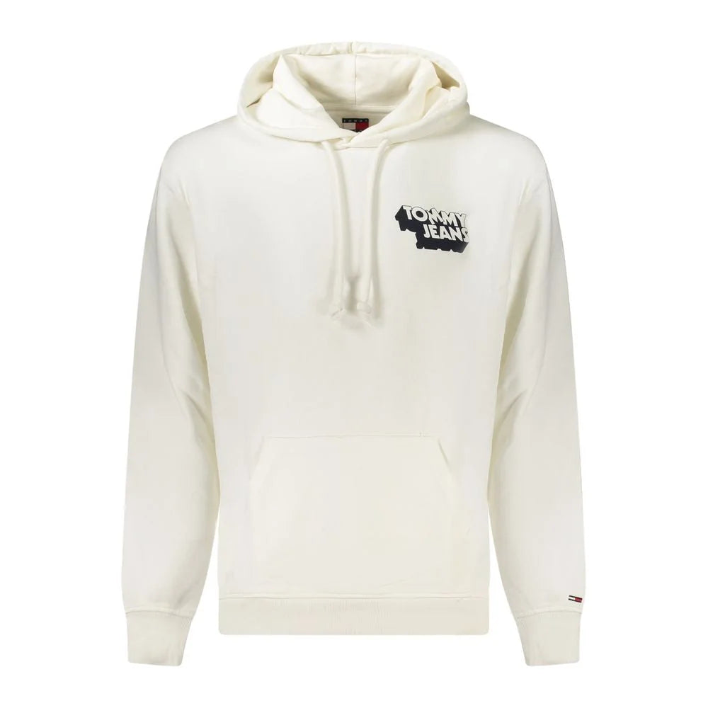 Tommy Hilfiger White Cotton Men Sweater - Hoodies