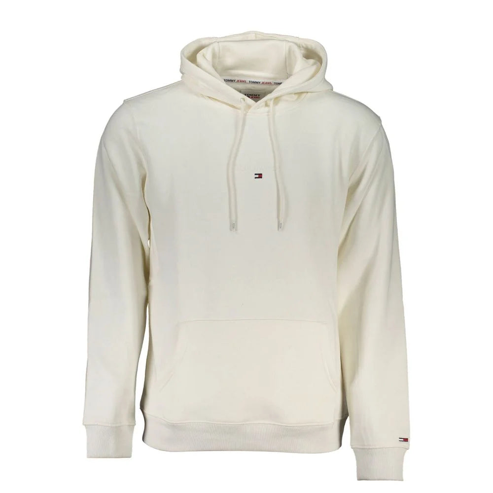 Tommy Hilfiger White Cotton Men Sweater - Hoodies