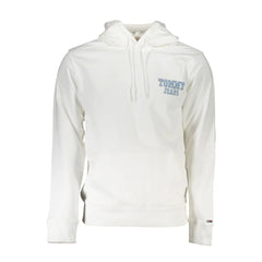 Tommy Hilfiger White Cotton Men Sweater - Hoodies