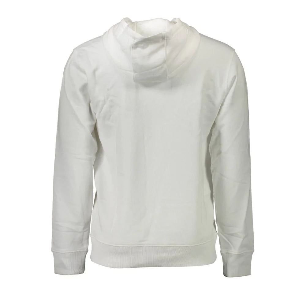 Tommy Hilfiger White Cotton Men Sweater - XL - Hoodies