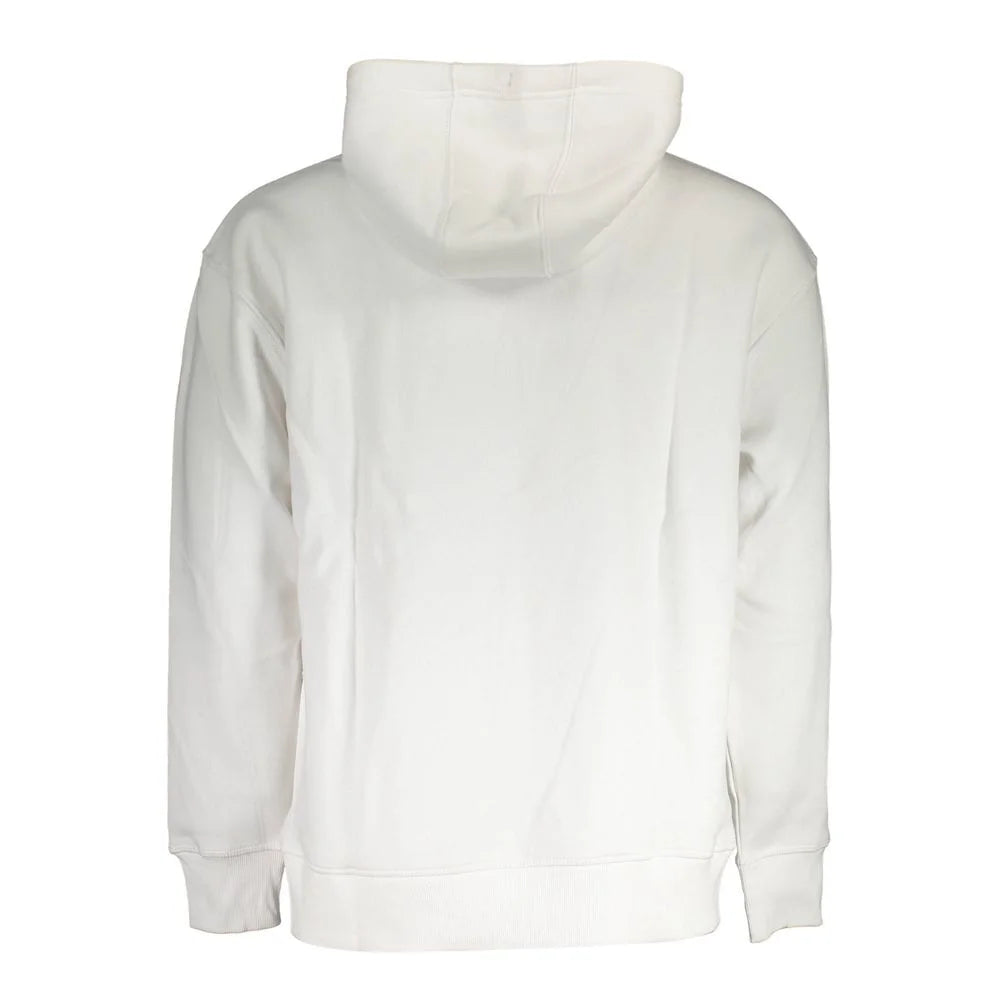 Tommy Hilfiger White Cotton Men Sweater - XXL - Hoodies