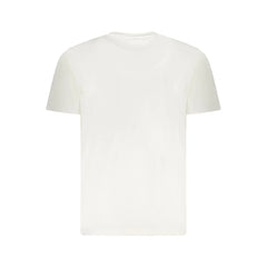 Tommy Hilfiger White Cotton Men T-Shirt - T-Shirts