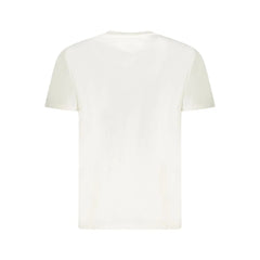 Tommy Hilfiger White Cotton Men T-Shirt - T-Shirts