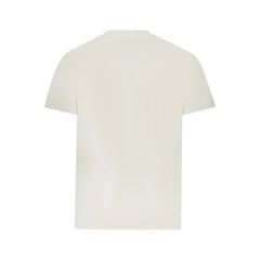 Tommy Hilfiger White Cotton Men T-Shirt - T-Shirts