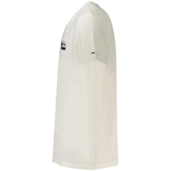 Tommy Hilfiger White Cotton Men T-Shirt - T-Shirts