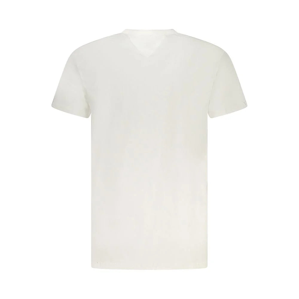 Tommy Hilfiger White Cotton Men T-Shirt - XXL - T-Shirts