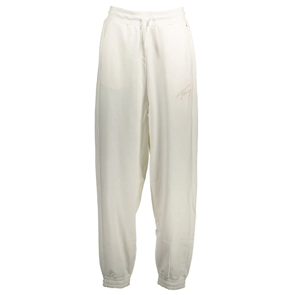 Tommy Hilfiger White Cotton Pant - L
