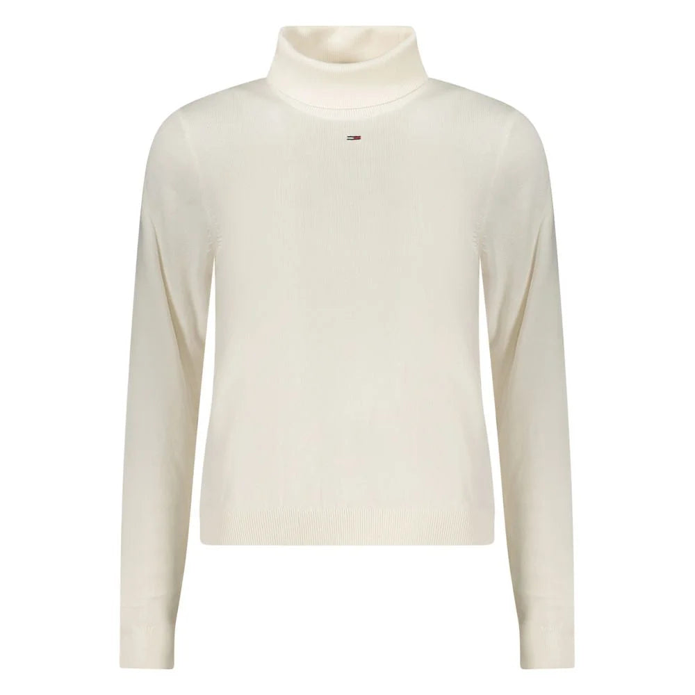 Tommy Hilfiger White Cotton Sweater - Sweaters