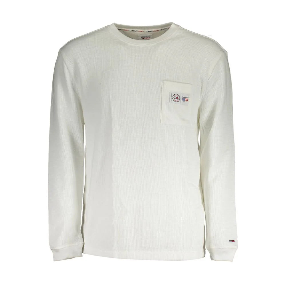 Tommy Hilfiger White Cotton Sweater - XXL