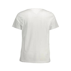 Tommy Hilfiger White Cotton T-Shirt - T-Shirts