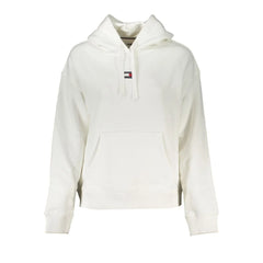 Tommy Hilfiger White Cotton Women Sweater - Hoodies