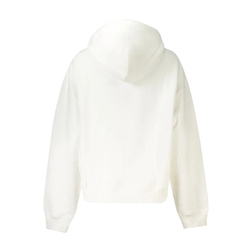 Tommy Hilfiger White Cotton Women Sweater - Hoodies