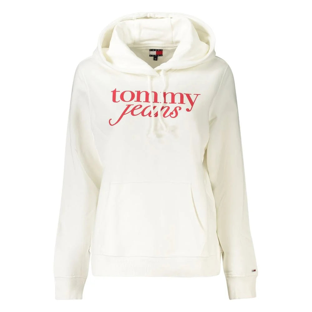 Tommy Hilfiger White Cotton Women Sweater - L