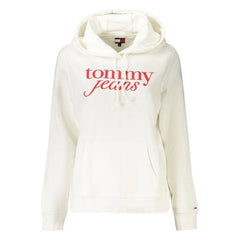 Tommy Hilfiger White Cotton Women Sweater - L