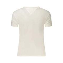 Tommy Hilfiger White Cotton Women T-Shirt - T-Shirts