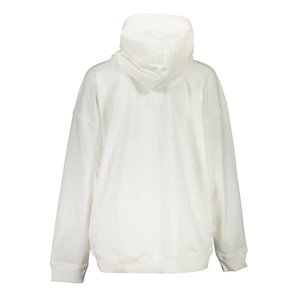 Tommy Hilfiger White Cotton Women’s Hoodie - L - Hoodies