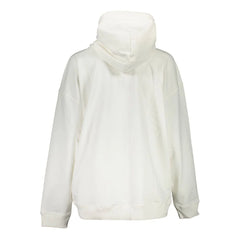 Tommy Hilfiger White Cotton Women’s Hoodie - L - Hoodies