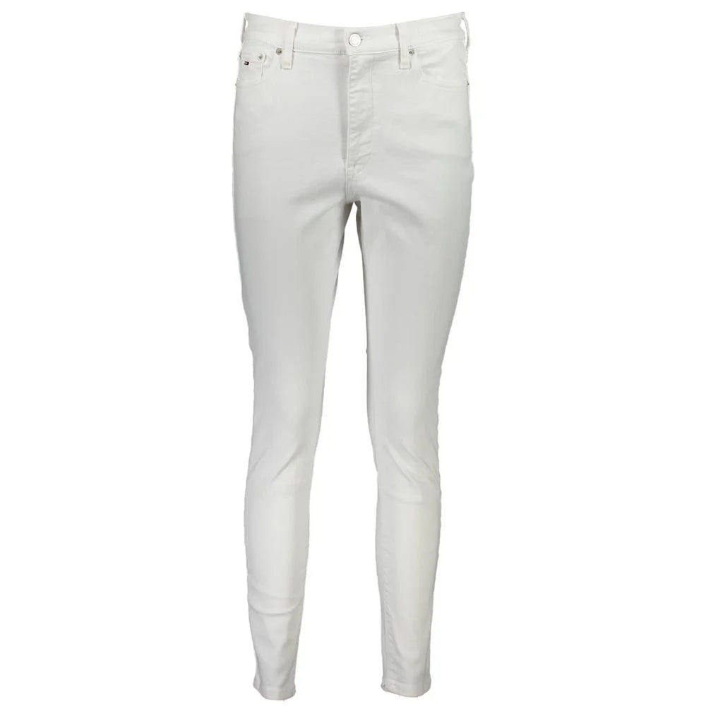 Tommy Hilfiger White Cotton Women’s Jean - Jeans