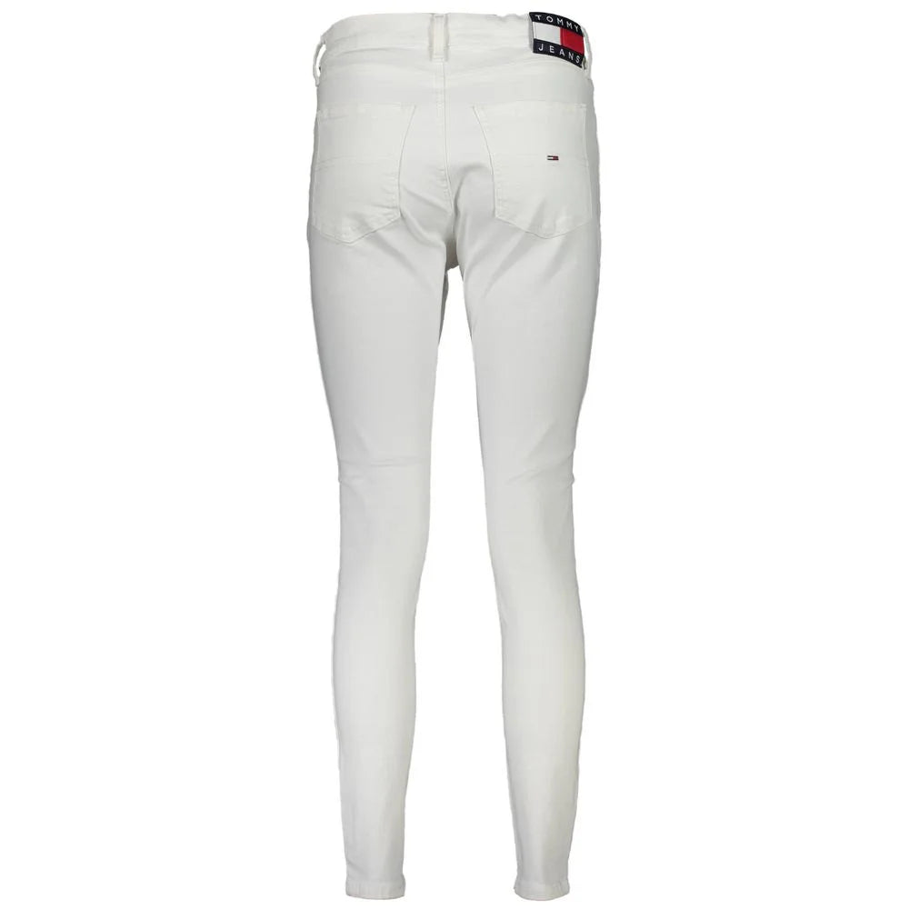 Tommy Hilfiger White Cotton Women’s Jean - Jeans
