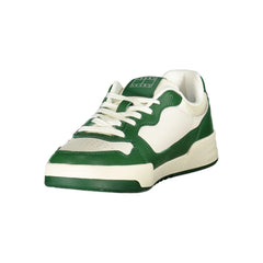 Tommy Hilfiger White Leather Men Sneaker - Sneakers