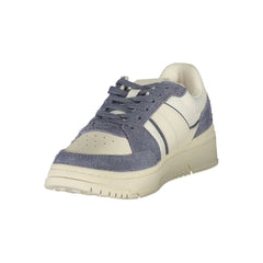 Tommy Hilfiger White Leather Men Sneaker - Sneakers