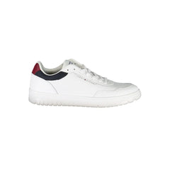 Tommy Hilfiger White Leather Sneaker - Sneakers