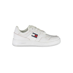 Tommy Hilfiger White Leather Women Sneaker - EU37/US7 - Sneakers