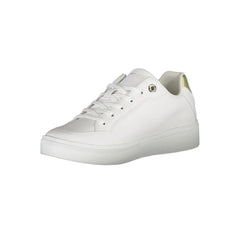Tommy Hilfiger White Leather Women Sneaker - EU38/US8
