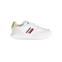 Tommy Hilfiger White Leather Women Sneaker - EU41/US11