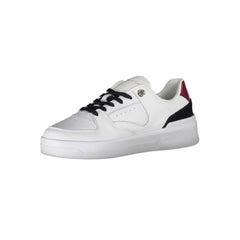 Tommy Hilfiger White Leather Women Sneaker - Sneakers