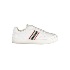 Tommy Hilfiger White Leather Women Sneaker - Sneakers