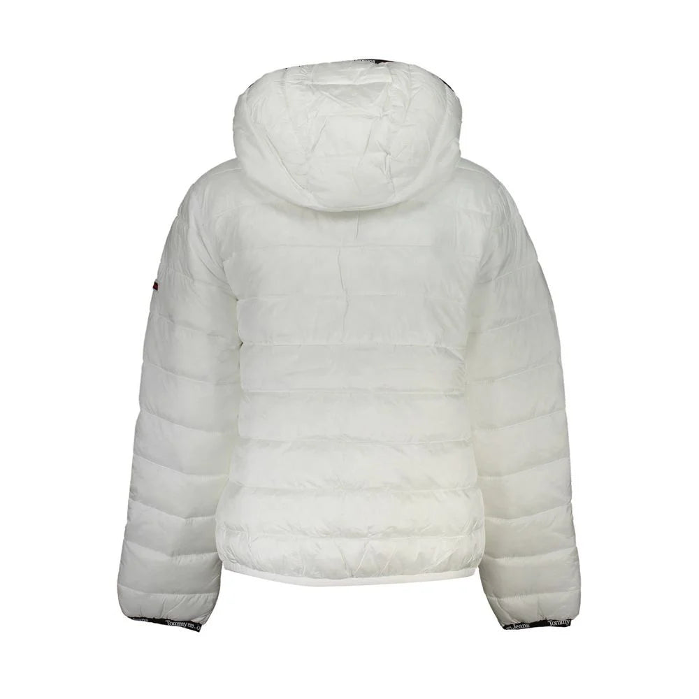Tommy Hilfiger White Polyester Jackets & Coat - S