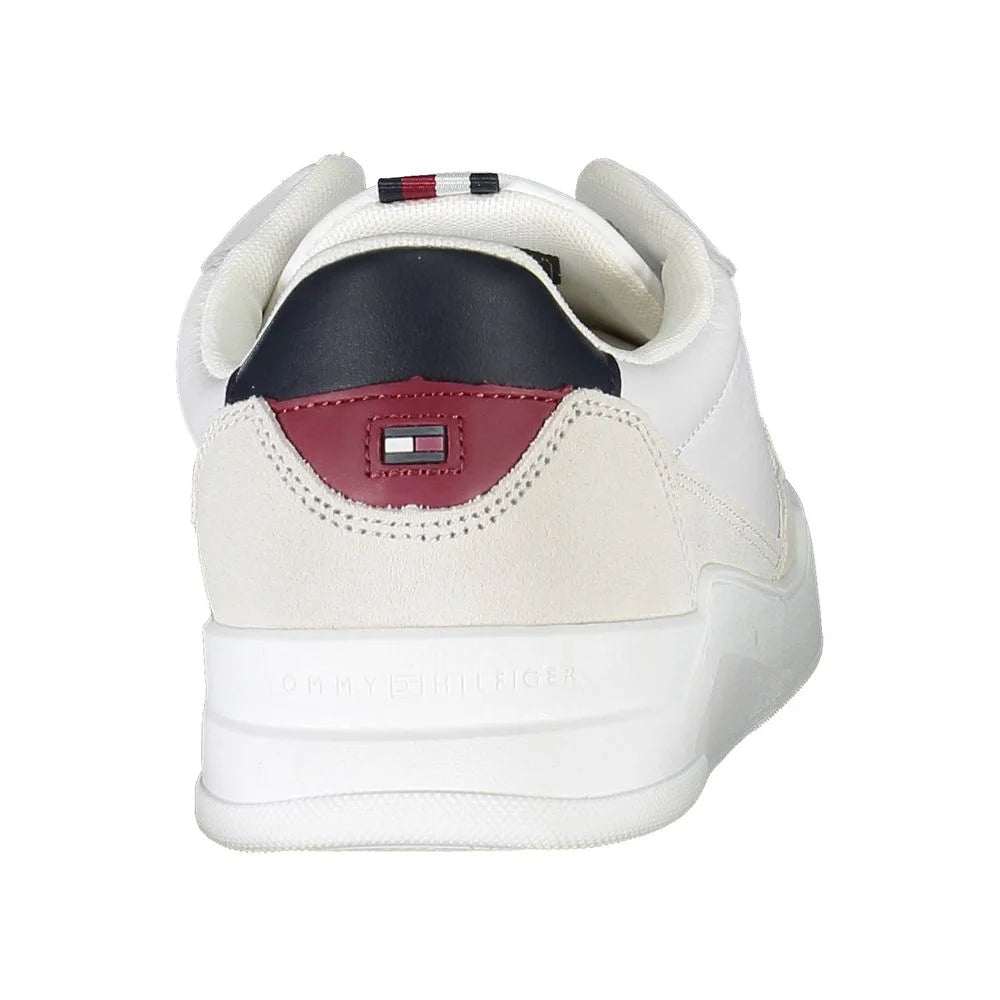 Tommy Hilfiger White Polyester Men Sneaker - Sneakers