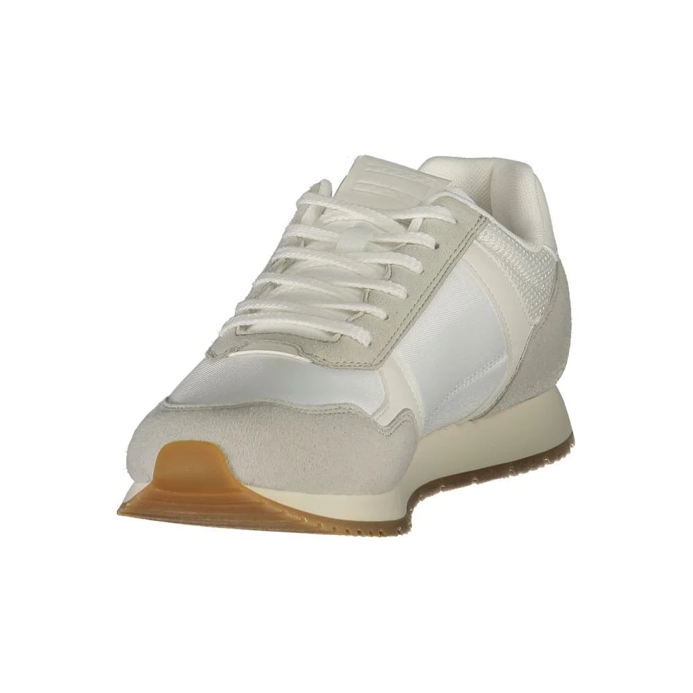 Tommy Hilfiger White Polyester Men Sneaker - Sneakers